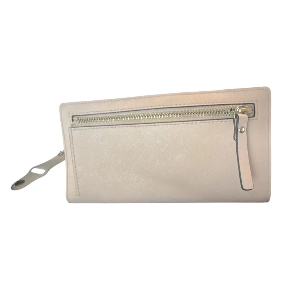 Kate Spade New York Madison Slim Wallet in Saffiano Leather.
